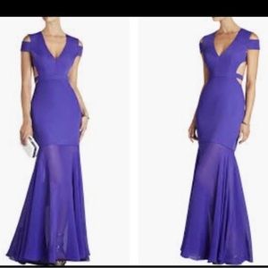 BCBG Maxazria Dress Purple.  Size 04